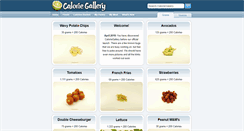 Desktop Screenshot of caloriegallery.com